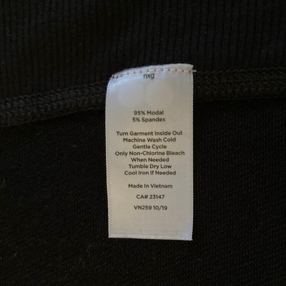 NWT Talbots Black Soft Knit Poncho Cape - Picture 7 of 7